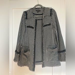 Tweed jacket - size L (NWOT)